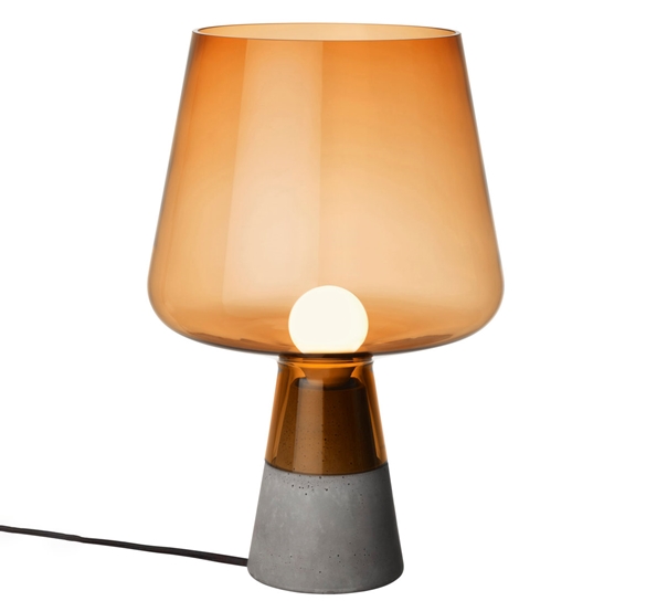Leimu lampe 38 cm kobber fra Iittala