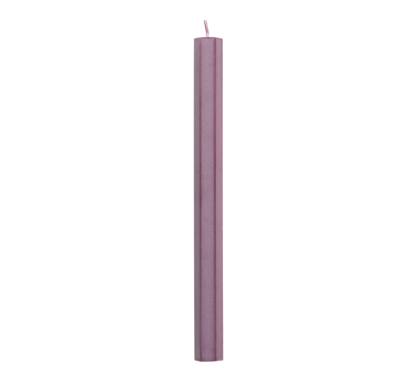 Hexagon candle lys bordeaux fra HAY