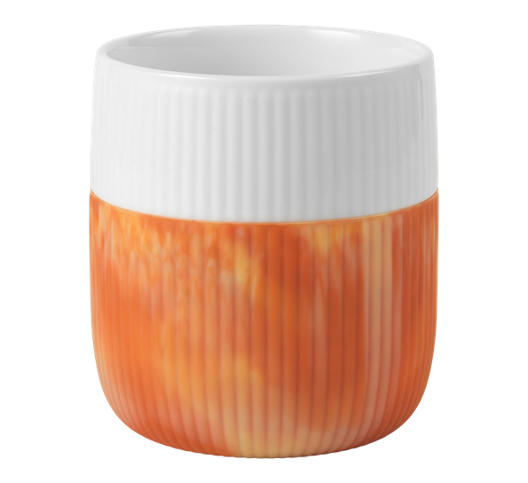 Contrast marbled krus 35cl Warm ochre fra Royal Copenhagen