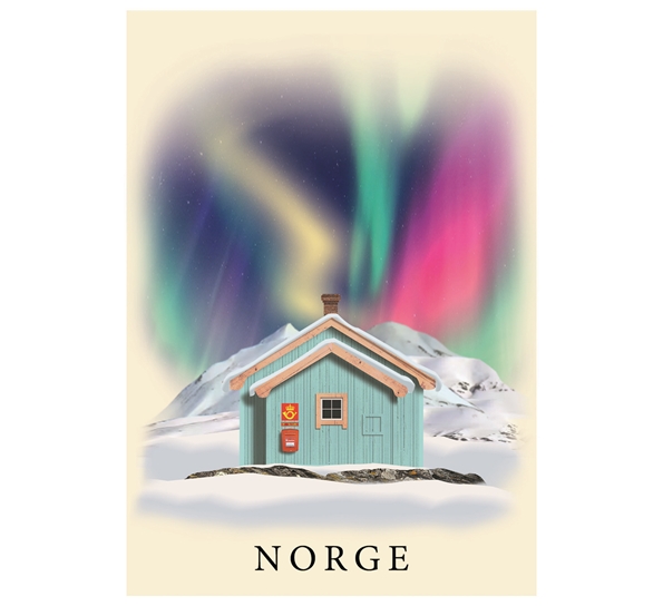 Postkort A6 Norge II Martin Schwartz
