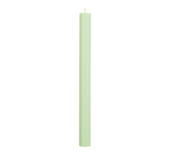 Hexagon Candle lys 24cm lysegrønn fra HAY