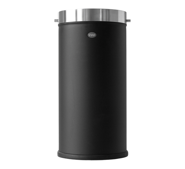 Vipp52 kontorbøtte 35 liter sort fra Vipp