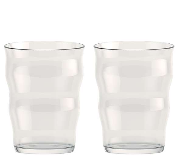 Mikkeller pint ølglass 40 cl klar 2-pk fra Holmegaard