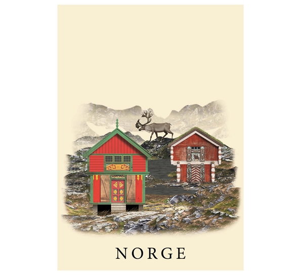 Postkort A6 Norge IV Martin Schwartz