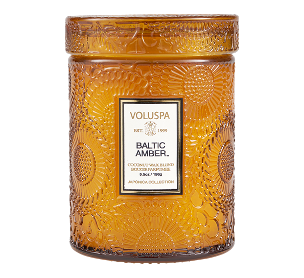 Duftlys 50t Baltic Amber fra Voluspa