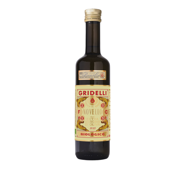 Olivenolje extra vergin Il Novello 2025 500 ml Gridelli