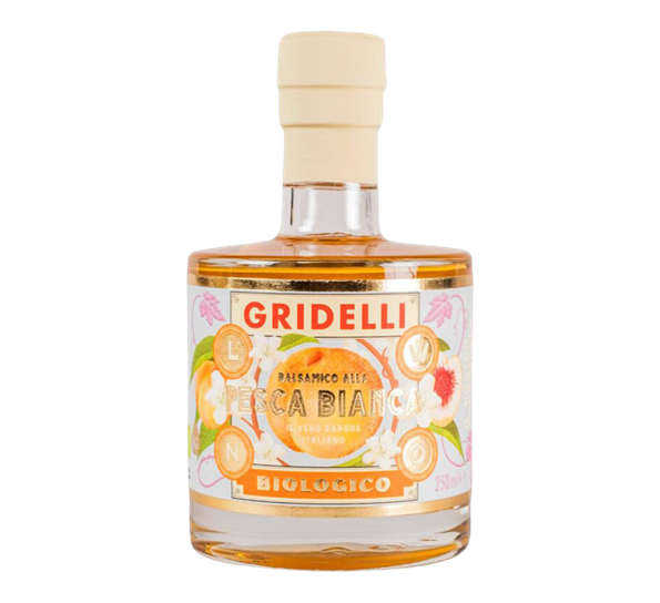 Balsamico Al Pesca Bianca fersken 250 ml Gridelli