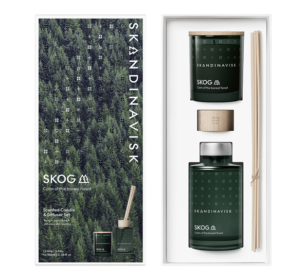 Skog duftlys & duftspreder fra Skandinavisk