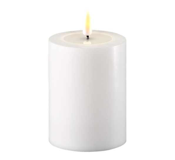 Real Flame LED-kubbelys 7,5x10 cm hvit fra Deluxehomeart