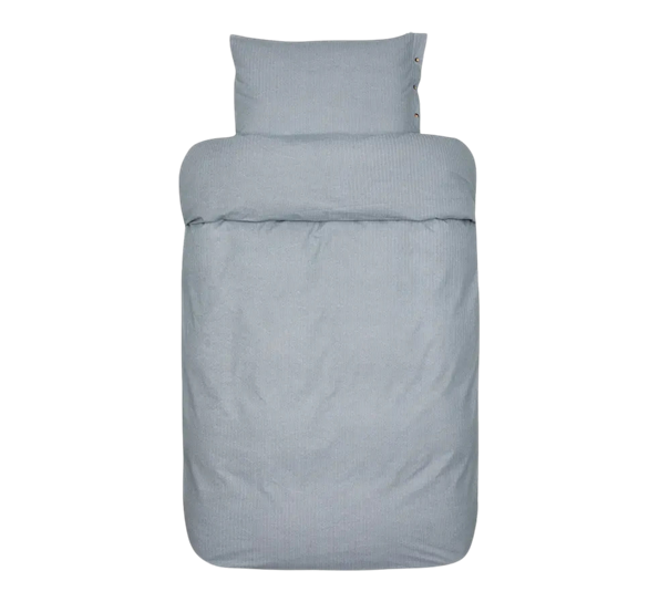 <p>Balder sengesett flanell blå 140x220cm fra Høie</p>
