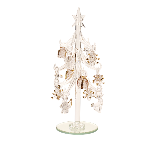 Winter Collage Accessoires glasstre med ornament 20 cm fra Villeroy & Boch