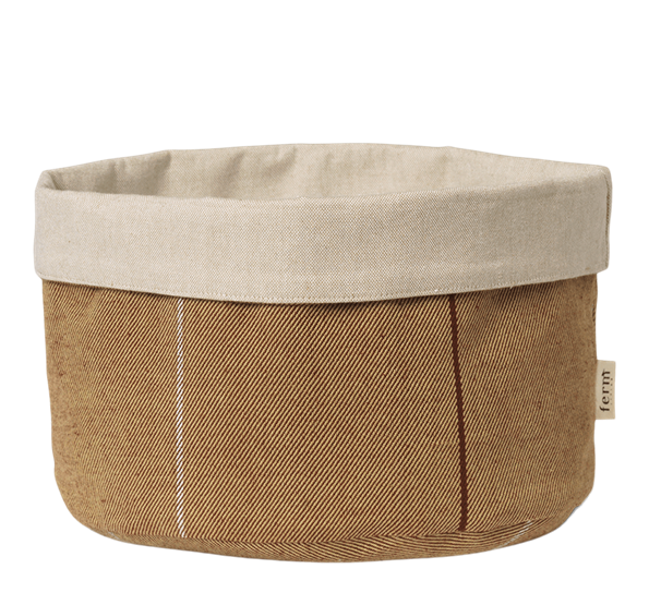 Ito brødkurv rund nature og straw fra Ferm Living
