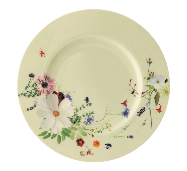 Grand Air dessertasjett med fane 19 cm grønn fra Rosenthal