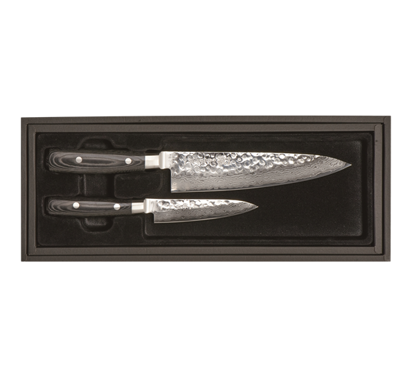 Zen knivsett kokkekniv 20cm og universalkniv 12 cm fra Yaxell