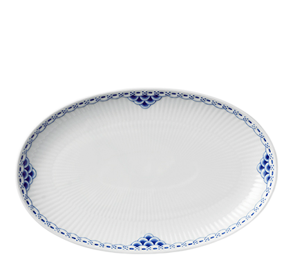 Prinsesse oval asjett 23,5cm fra Royal Copenhagen