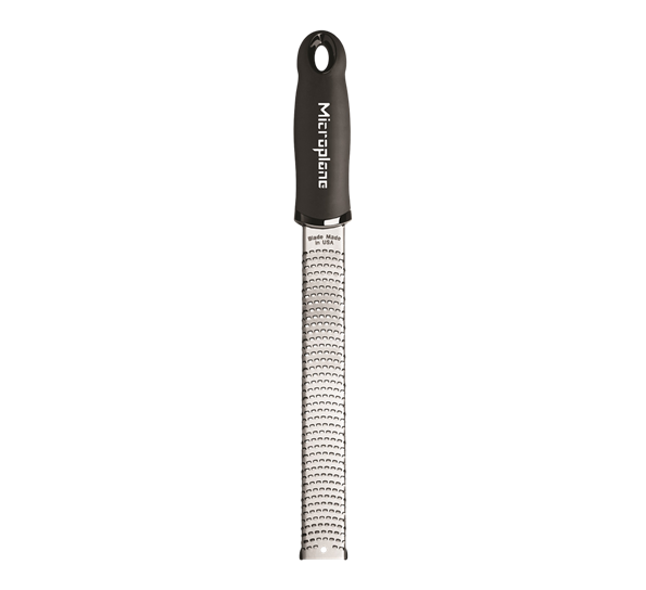 Premium rivjern zester sort fra Microplane