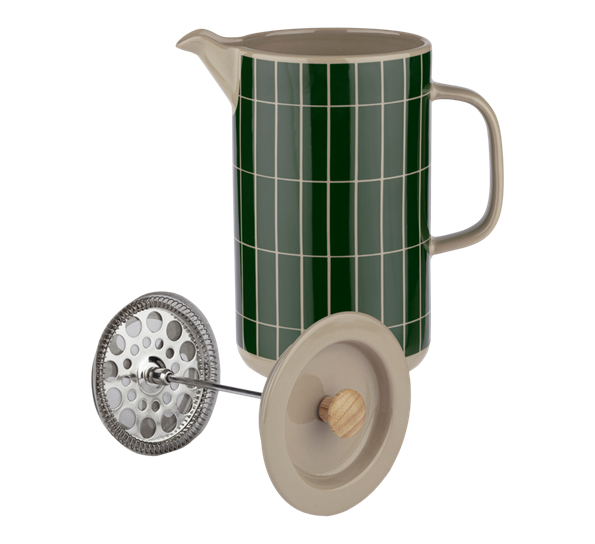 Tiiliskivi kaffe presskanne fra Marimekko