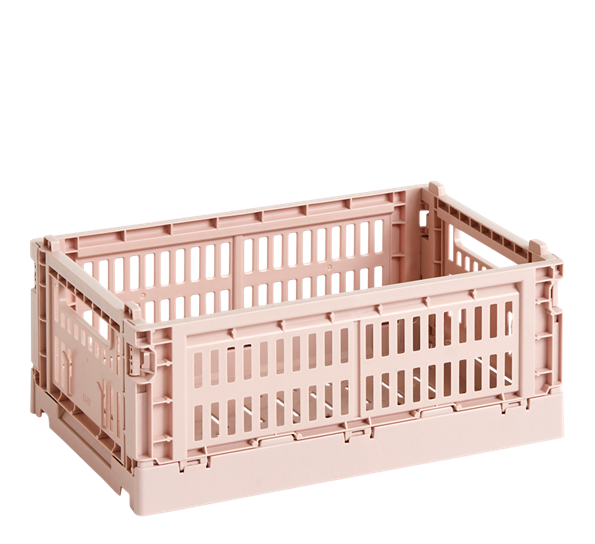 Colour Crate 17x26,5x10,5 cm blush oppbevaringskasse fra HAY