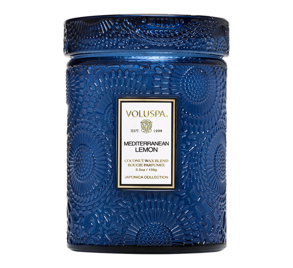 Duftlys 50t Mediterranean Lemon fra Voluspa