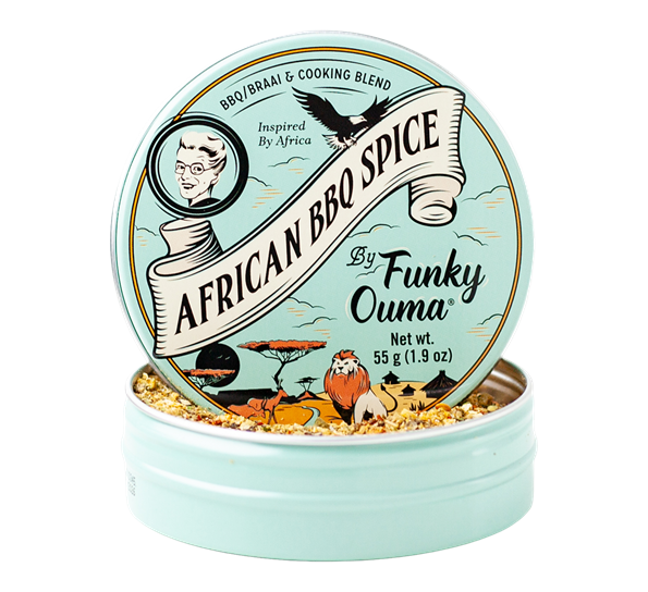 Afrikansk BBQ-krydder 55g fra Funky Ouma