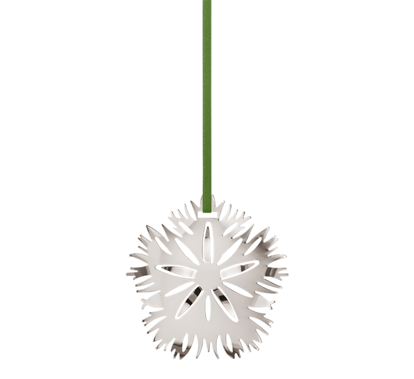 CC 2020 juleornament Ice Dianthus palladium fra Georg Jensen