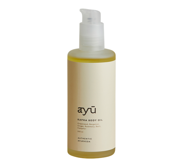 <p>AYU Kapha kroppsolje&nbsp;200 ml Ayu</p>
