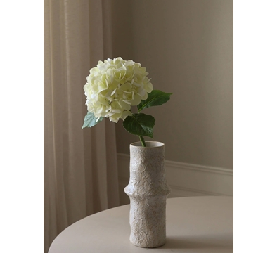 Kunstig blomst Hydrangea Hortensia krem