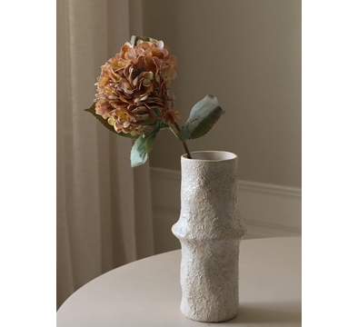 Kunstig blomst Hydrangea Hortensia oransje
