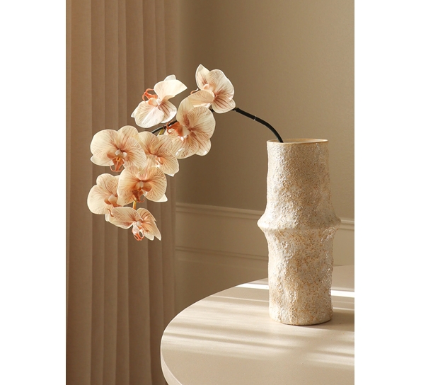 Kunstig blomst Orchid Orkidè stor beige fra Botanè Studios