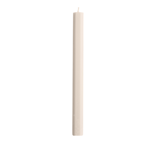 Hexagon candle lys eggeskall fra HAY