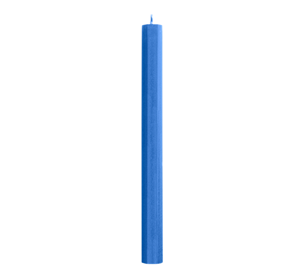 Hexagon candle lys ultramarine blå fra HAY