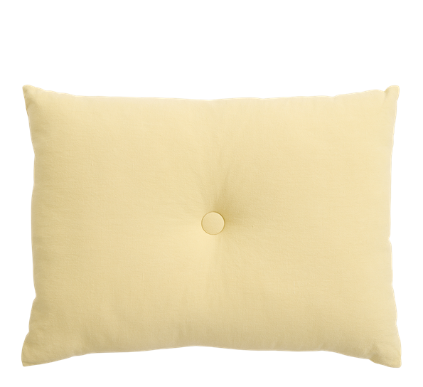 Dot linen pute soft gul fra HAY