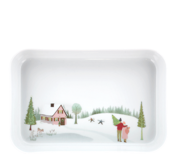 Vinter fat 18x12 cm fra Pillivuyt