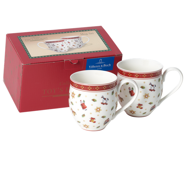 Toy's Delight krus med julefigurer fra Villeroy & Boch