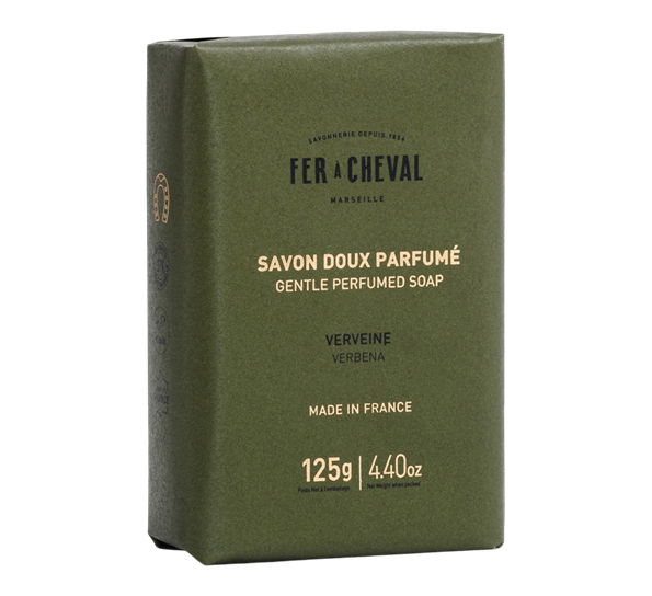 Såpestykke verbena 125g fra Fer á Cheval