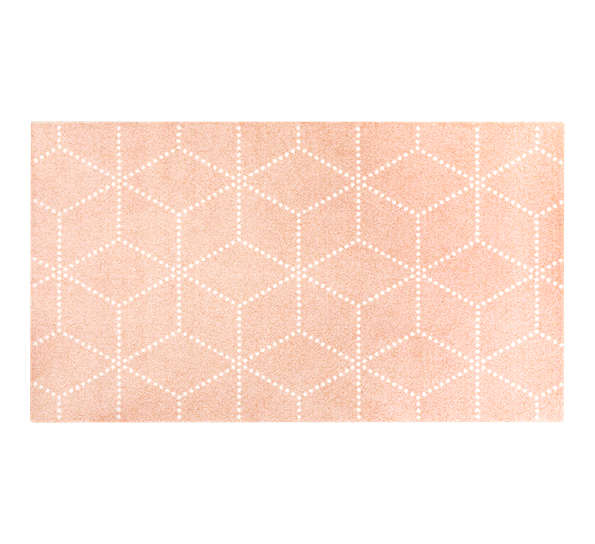 Hagl Blush dørmatte 85x150 cm fra Heymat
