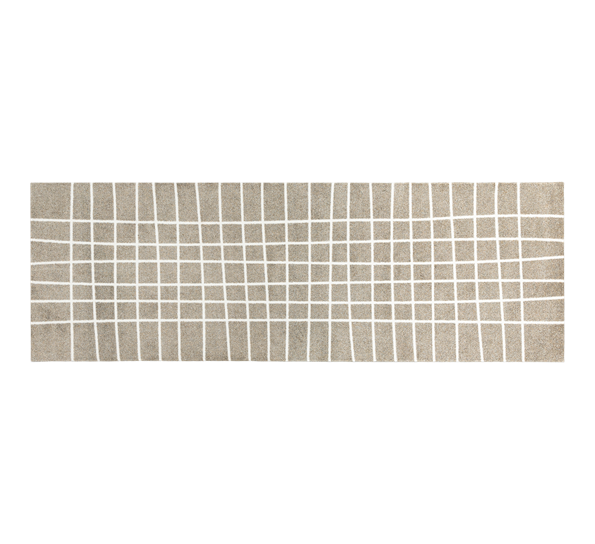 Hand Travertine dørmatte 85x250 cm fra Heymat