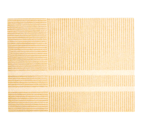 Løype Sunny Yellow dørmatte 85x115 cm fra Heymat