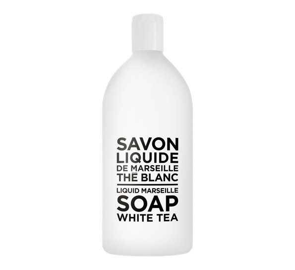 Black & white håndsåpe refill hvit-te fra Compagnie De Provence