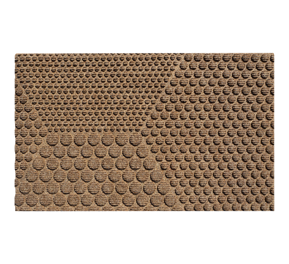 Hex Desert dørmatte 45x75 cm sand fra Heymat