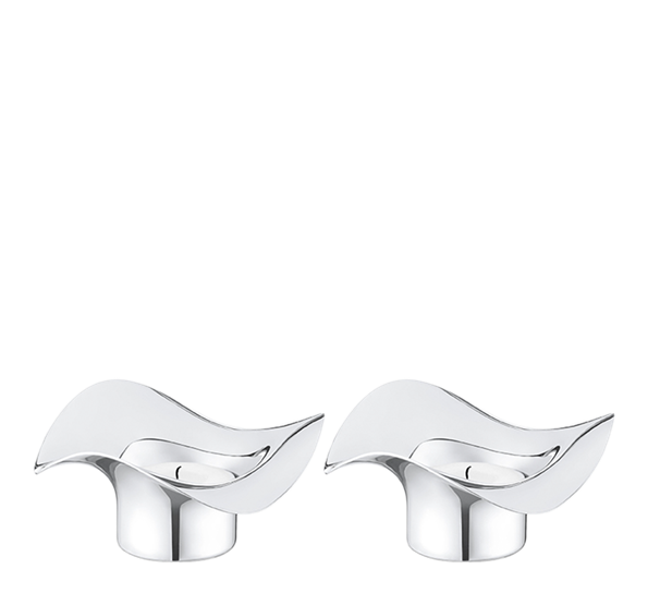 Cobra telysestaker 2 pk fra Georg Jensen
