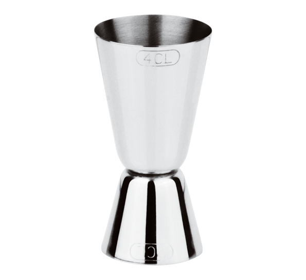 Cocktail målebeger stål 2cl og 4cl fra Paderno