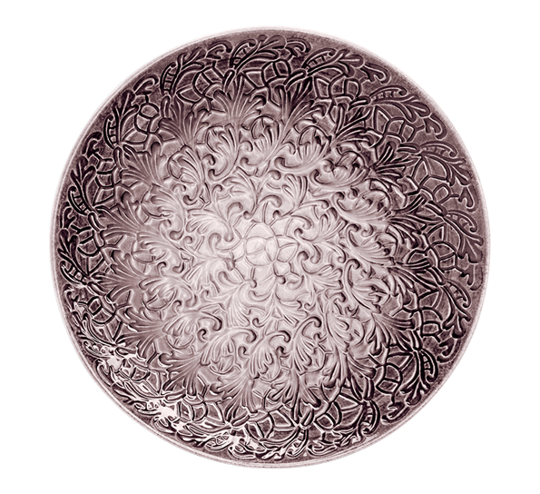 Lace serveringsfat 34 cm plum fra Mateus