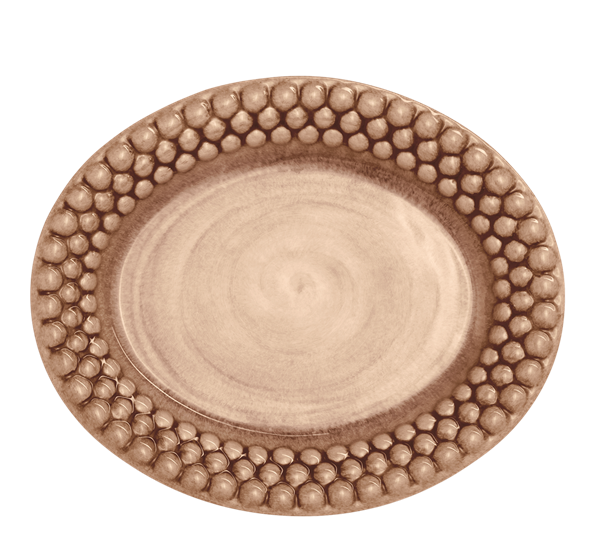 Bubbles asjett 20x16 cm cinnamon fra Mateus