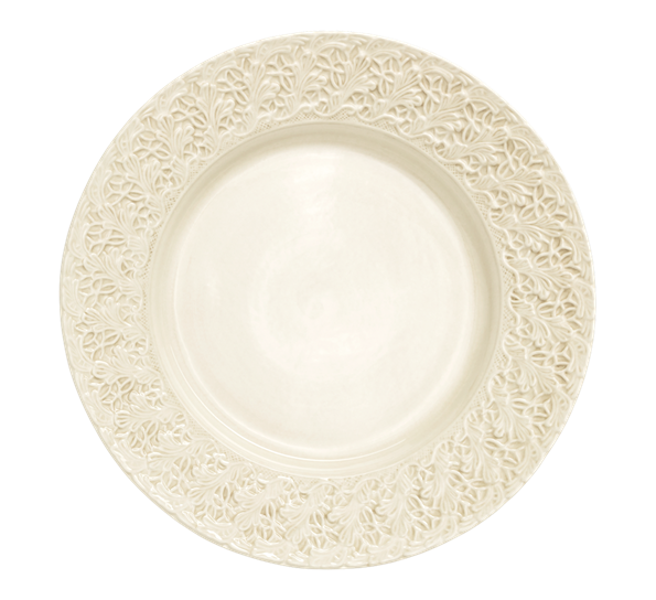 Lace tallerken 32 cm sand fra Mateus