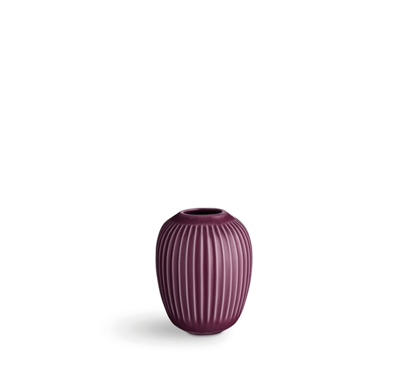 Hammershøi vase plomme 10 cm fra Kähler