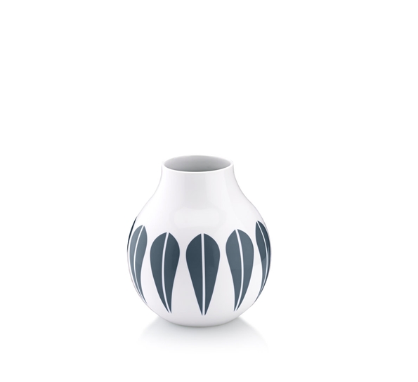 Lotus vase liten mørkeblå fra Lucie Kaas
