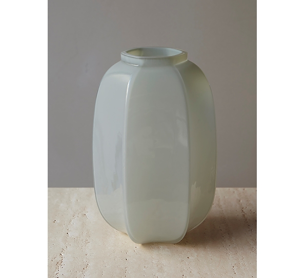 Row vase 26 cm cloudy grey Essei Design