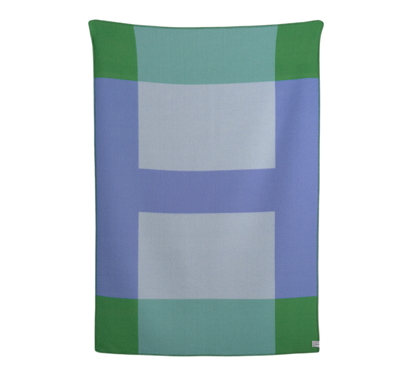 Syndin pledd blått og grønt 135x200 cm fra Røros Tweed