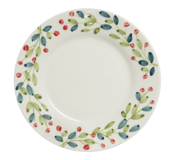 Christmas asjett 21 cm Multi fra Mateus